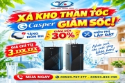 XẢ KHO GIÁ GỐC – MÁY LỌC NƯỚC CASPER GIẢM SỐC ĐẾN 30%!