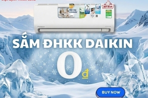 SỞ HỮU ĐIỀU HÒA DAIKIN CHỈ VỚI 0 ĐỒNG – LÃI SUẤT 0%!