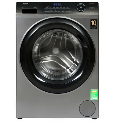 Máy giặt Aqua 10kg - lồng ngang Inverter AQD-A1000GS